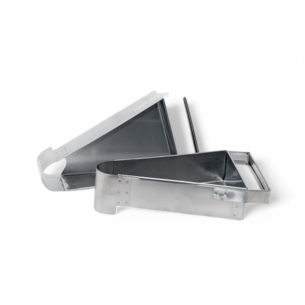 Совок нерж. облегченный для засыпки асфальтобетона в форму 4 дюйма